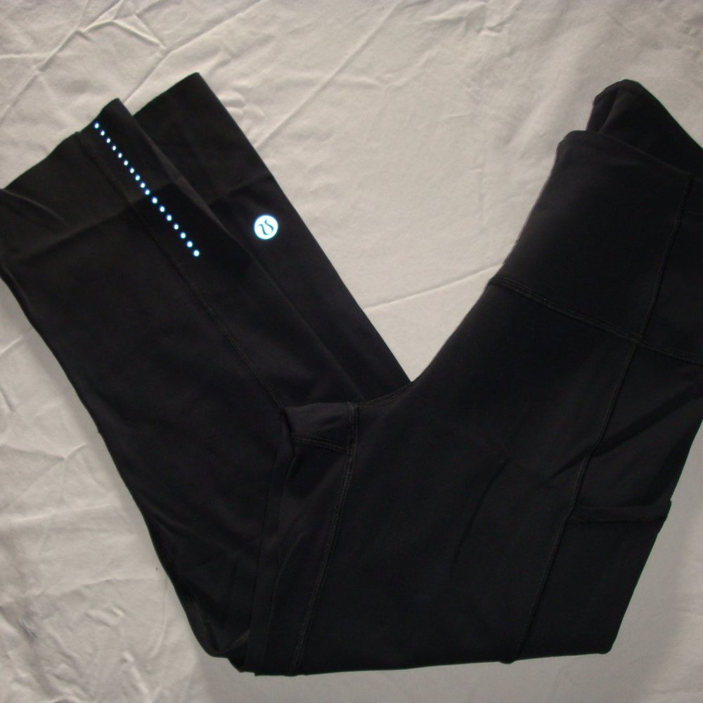 Lululemon Fast n Free Crops Size 4